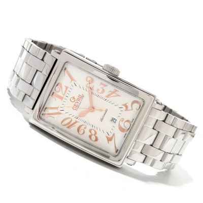 Gevril Men's Avenue of Americas Swiss Made Automatic Bracelet Watch