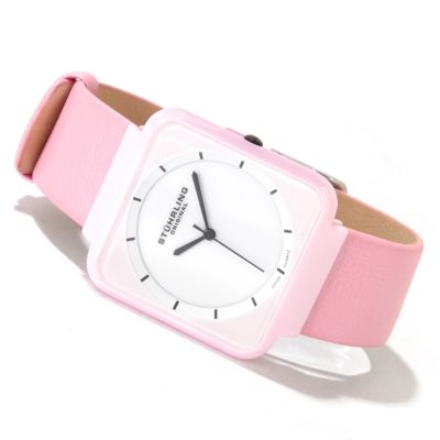 Stuhrling Original Women's Carnivale Quartz Ceramic Strap Watch