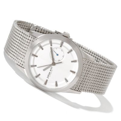 Johan Eric Men's Agerso Quartz Stainless Steel Bracelet Watch