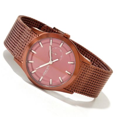 Johan Eric Men's Agerso Quartz Stainless Steel Bracelet Watch