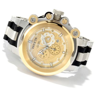 620-270 - Invicta Men's Coalition Forces Trigger Swiss Made Quartz Chronograph Stainless Steel Strap Watch