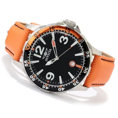 620-312 - Invicta Men's Specialty Ocean Diver Quartz Stainless Steel Strap Watch w/ 3-Slot Dive Case 