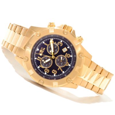 INVICTA MEN'S SPECIALTY QUARTZ CHRONO BRACELET WATCH W/ COLLECTOR'S BOX