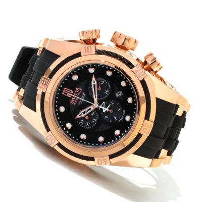 INVICTA RESERVE MENS JASON TAYLOR BOLT ZEUS CARBON FIBER DIAL STRAP WATCH
