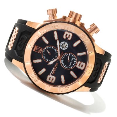 620-346 - Invicta Men's Jason Taylor Corduba Quartz Stainless Steel Strap Watch w/ Three-Slot Dive Case