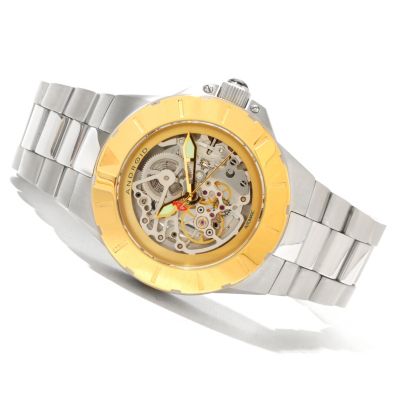 Android Men's DM Enforcer 45 Skeleton Automatic Bracelet Watch