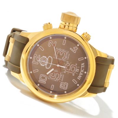 620-394 - Invicta Men's Russian Diver Quartz Chronograph Stainless Steel Strap Watch