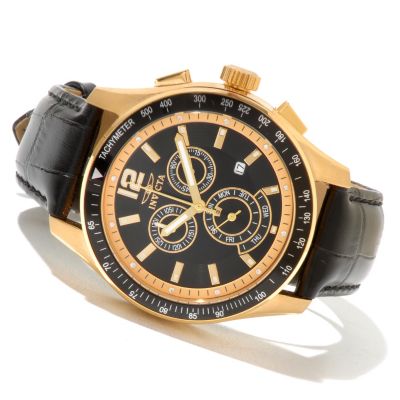 INVICTA MEN'S SPECIALTY DIVER QUARTZ CHRONOGRAPH STRAP WATCH W/COLLECTORS BOX