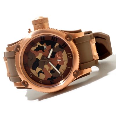 620-406 - Invicta Men's Russian Diver Limited Edition Swiss Made Quartz Polyurethane Strap Watch w/ Dive Case