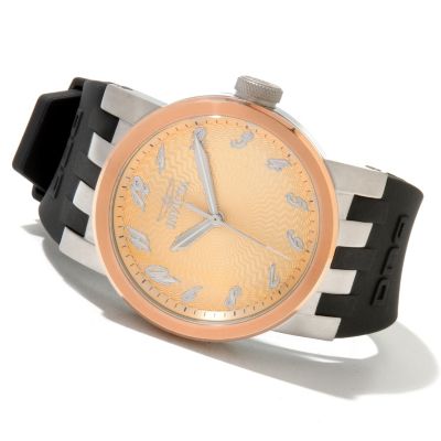 620-427 - Invicta Men's DNA Elegant Quartz Stainless Steel Silicone Strap Watch 