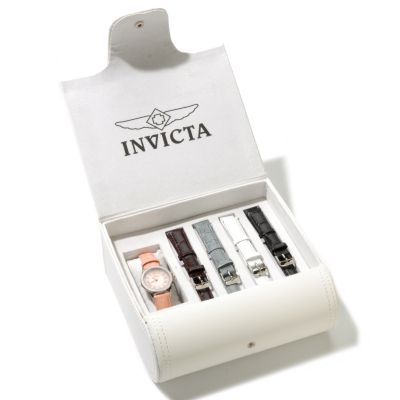INVICTA WOMEN'S ANGEL QUARTZ MOP DIAL 5PC STRAP WATCH