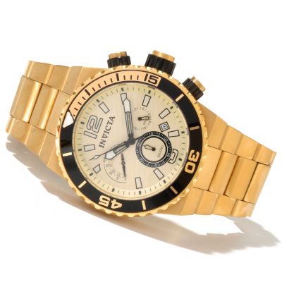INVICTA MEN'S PRO DIVER QUARTZ CHRONOGRAPH BRACELET WATCH