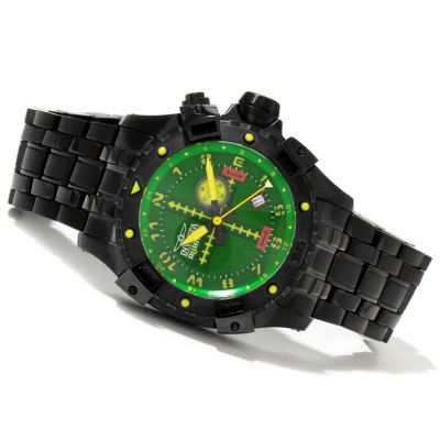 620-684 - Invicta Men's Aviator Quartz GMT Stainless Steel Bracelet Watch