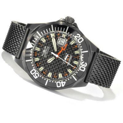 620-685 - Invicta Men's Pro Diver Swiss Made Quartz GMT Mesh Stainless Steel Bracelet Watch