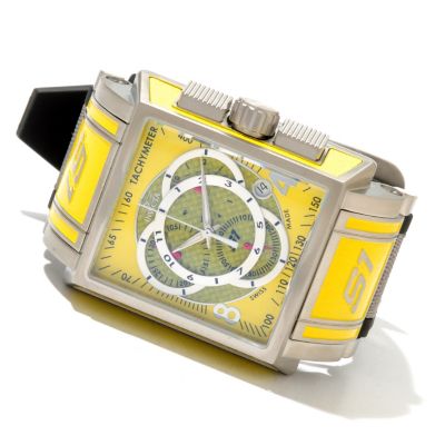 INVICTA MEN'S S1 TOURING ED SWISS MADE QUARTZ CHR CARBON FIBER DIAL STRAP WATCH