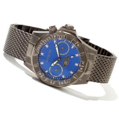INVICTA WOMEN'S PRO DIVER QUARTZ DAY DATE MESH BRACELET WATCH