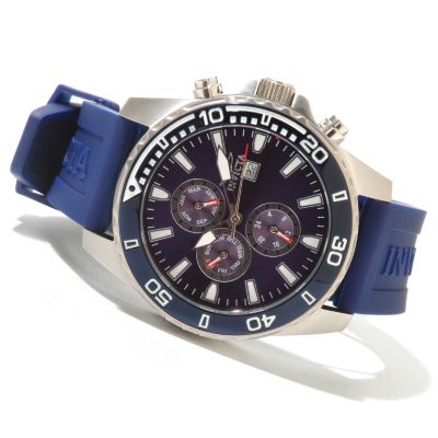 INVICTA MEN'S SPECIALTY SPORT QUARTZ MULTIFUNCTION STRAP WATCH W/IPM