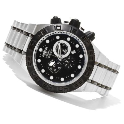 620-737 - Invicta Men's Subaqua Sport Quartz Chronograph Stainless Steel Bracelet Watch w/ 3-Slot Dive Case