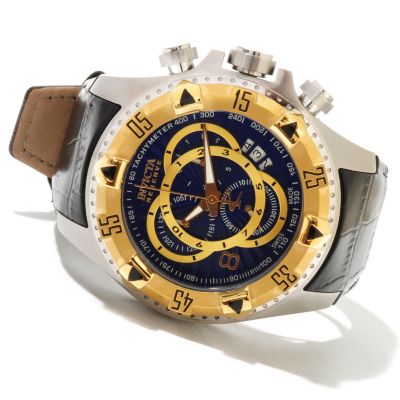 INVICTA RESERVE MEN'S EXCURSION TOURING EDITION SWISS CHRONO STRAP WATCH