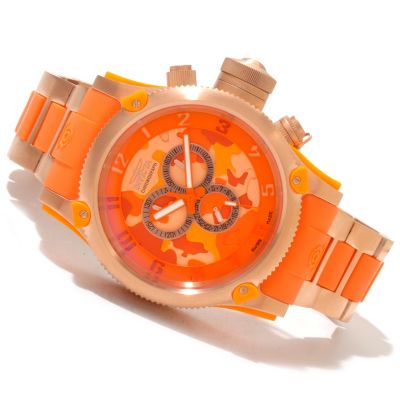 620-836 - Invicta Men's Russian Diver Swiss Made Quartz Chronograph Stainless Steel Bracelet Watch 