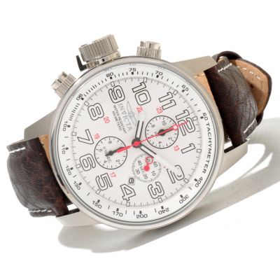 INVICTA MEN'S I FORCE LEFTY QUARTZ CHRONOGRAPH STRAP WATCH W/ COLLECTOR'S BOX