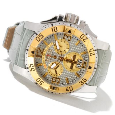 620-858 - Invicta Reserve Men's Excursion Swiss Made Quartz Chronograph Carbon Fiber Dial Strap Watch