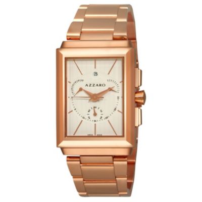 620-946 - Azzaro Men's Legend Swiss Made Quartz Stainless Steel Bracelet Watch