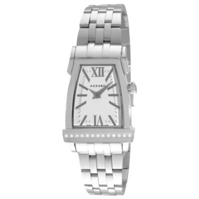 620-958 - Azzaro A by Azzaro Women's Swiss Made Quartz Leather Strap Watch