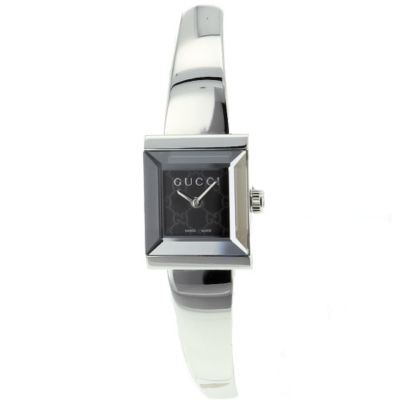 621-139 - Gucci Women's G-Frame Swiss Made Quartz Stainless Steel Bracelet Watch
