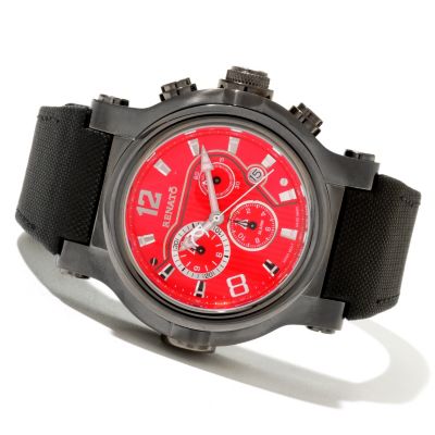 RENATO MEN'S T-REX QUARTZ CHRONOGRAPH SYNTHETIC STRAP WATCH