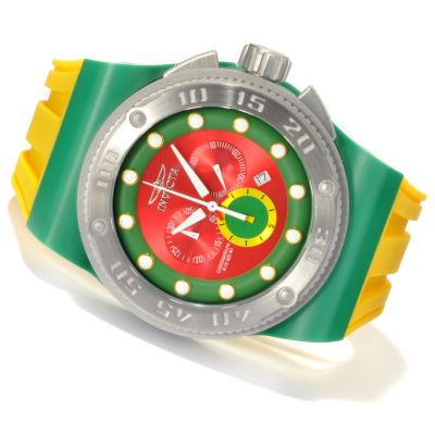 INVICTA MEN'S AKULA DIVER "PUPPY EDITION" QUARTZ CHRONO SILICONE STRAP WATCH