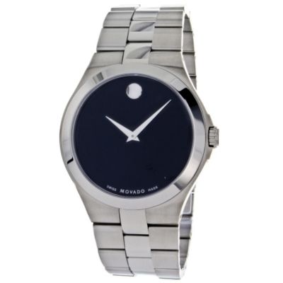 621-203 - Movado Men's Classic Swiss Quartz Stainless Steel Bracelet Watch