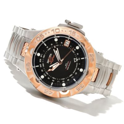 621-274 - Invicta Men's Subaqua Noma V Limited Edition Automatic GMT Stainless Steel Bracelet Watch