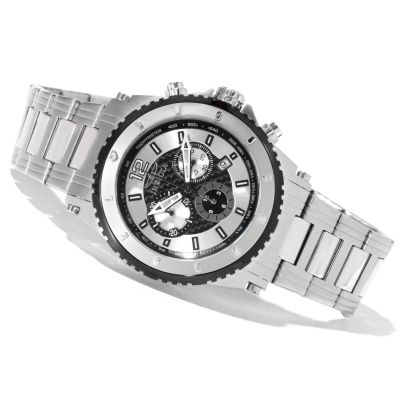 INVICTA SPECIALTY MEN'S SPORT CHRONO STAINLESSBRACELET WATCH W/COLLECTOR'S BOX