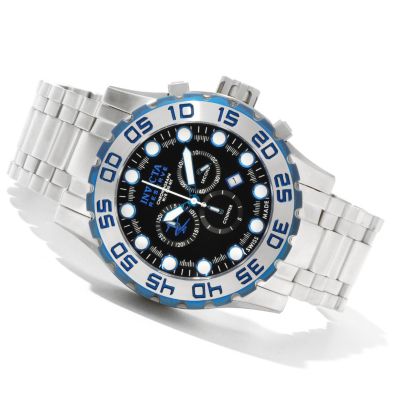 INVICTA RESERVE MEN'S LEVIATHAN EVOLUTION SWISS CHRONO STAINLESS BRACELET WATCH