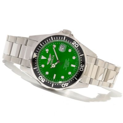 INIVCTA PRO DIVER QUARTZ STAINLESS BRACELET WATCH