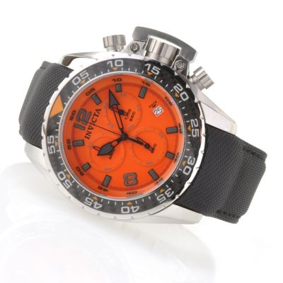 INVICTA MEN'S CORDUBA ENFORCER SWISS QUARTZ CHRONO LEATHER STRAP WATCH
