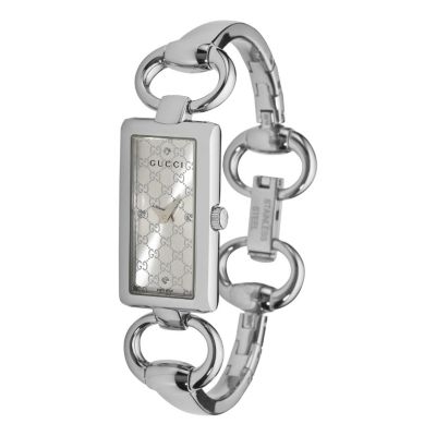 621-601 - Gucci Women's Tornabuoni Swiss Made Quartz Diamond Accent Bracelet Watch