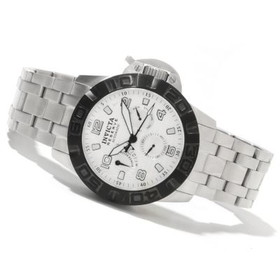 621-689 - Invicta Reserve Men's Ocean Predator Limited Edition Automatic Stainless Steel Bracelet Watch