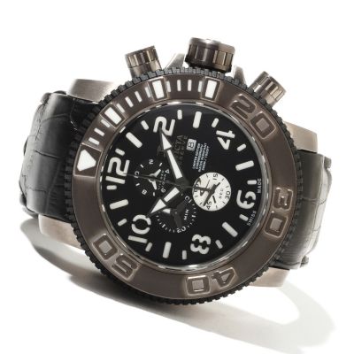 621-708 - Invicta Reserve Men's Sea Hunter Limited Edition Swiss Chronograph Quartz Strap Watch