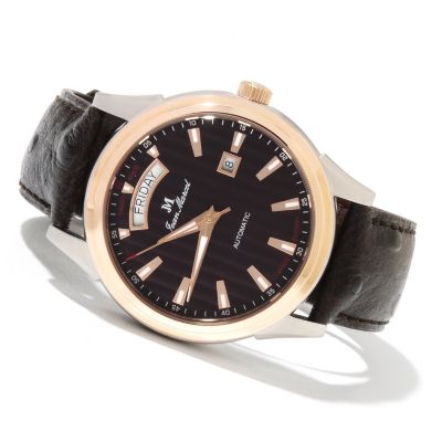 621-736 - Jean Marcel Men's Astrum Limited Edition Swiss Made Automatic Leather Strap Watch