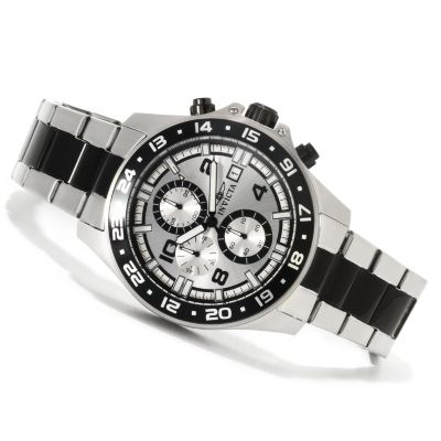621-754 - Invicta Men's Pro Diver Specialty Quartz Chronograph Stainless Steel Bracelet Watch