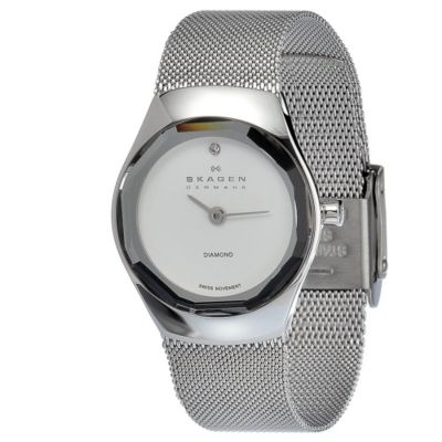 621-982 - Skagen Women's Mesh Quartz Stainless Steel Bracelet Watch