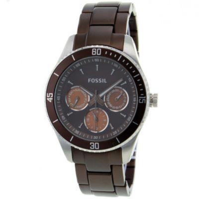 621-983 - Fossil Women’s Stella Quartz Stainless Steel Bracelet Watch