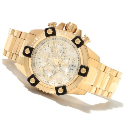 622-021 - Invicta Reserve Men's Arsenal Swiss Made Quartz Chronograph Stainless Steel Bracelet Watch 