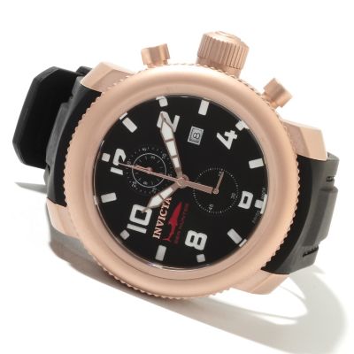 622-064 - Invicta Men's Sea Hunter Swiss Made Quartz Chronograph Polyurethane Strap Watch