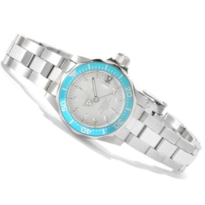 622-164 - Invicta Women's Pro Diver Mini Quartz Stainless Steel Bracelet Watch