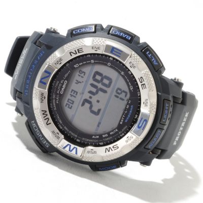 622-217 - Casio Men's Pro Trek Digital Solar Quartz Rubber Strap Watch