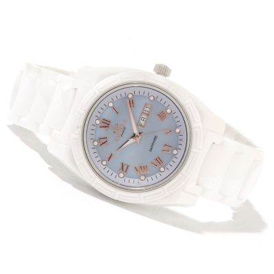 622-239 - Oniss Women's Dream Quartz Mother-of-Pearl Ceramic Bracelet Watch
