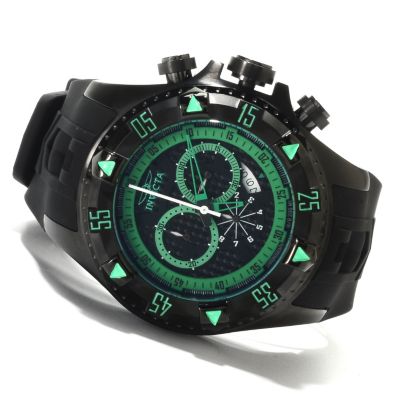 622-333 - Invicta Men's Excursion Sport Quartz Chronograph Stainless Steel Silicone Strap Watch